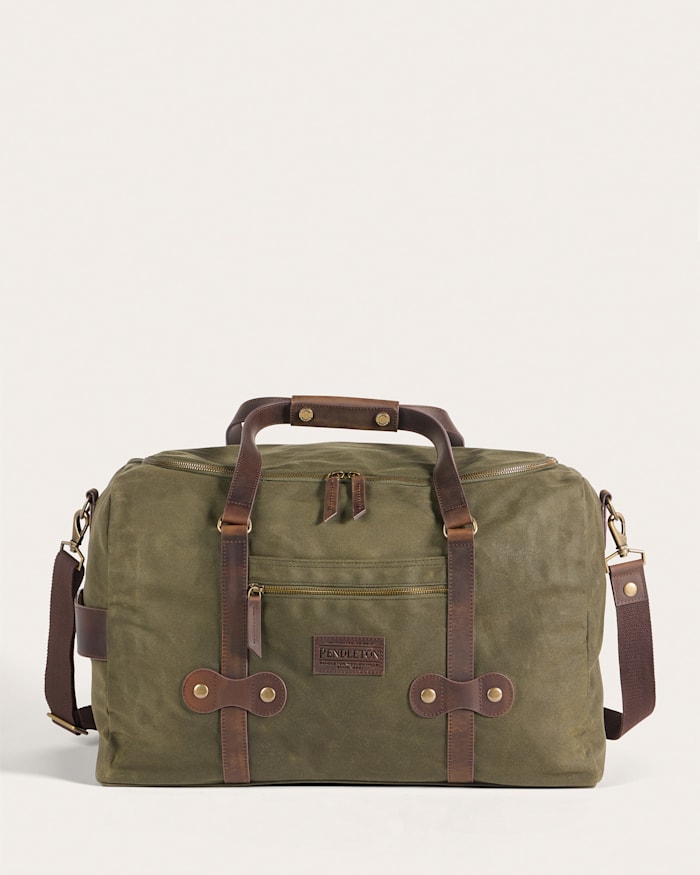 ODYSSEY WAXED CANVAS DUFFEL BAG